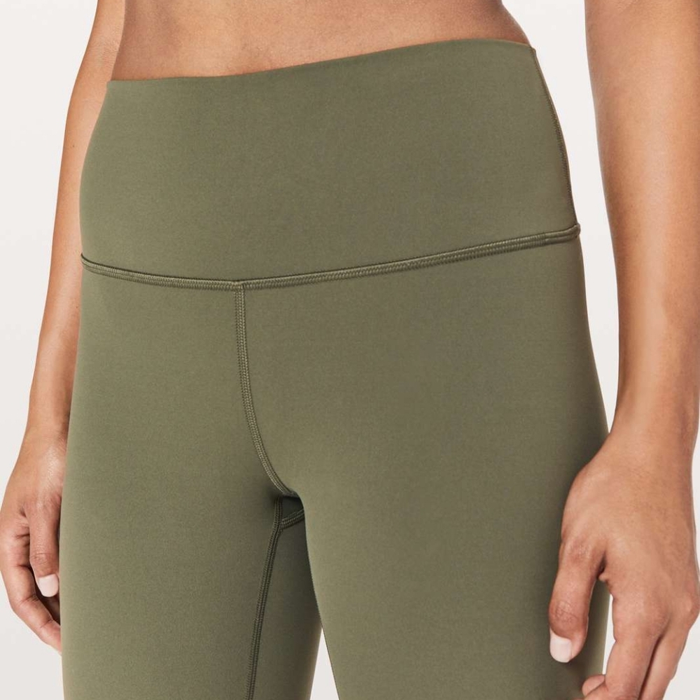 Lululemon Wunder Under Hi-Rise 1/2 Tight *17" Sage - Picture 4 of 9